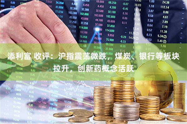 添利富 收评：沪指震荡微跌，煤炭、银行等板块拉升，创新药概念活跃