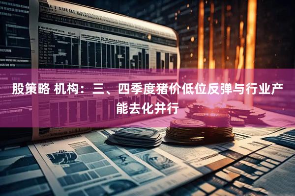 股策略 机构：三、四季度猪价低位反弹与行业产能去化并行